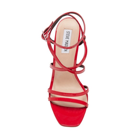 Steve Madden AMORA RED PATENT - Picture 7 of 8